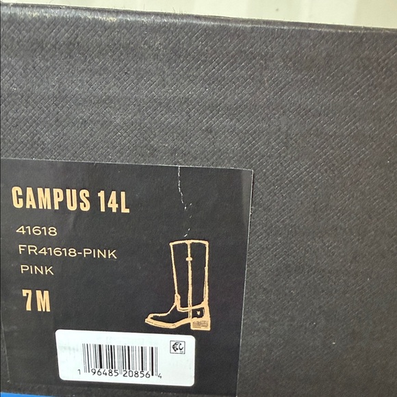 FRYE AND CO. Women’s Campus 14L Pink Heeled Leather Boots - Picture 8 of 11